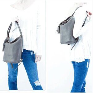 HOBO Blaze Convertible Leather Bag
